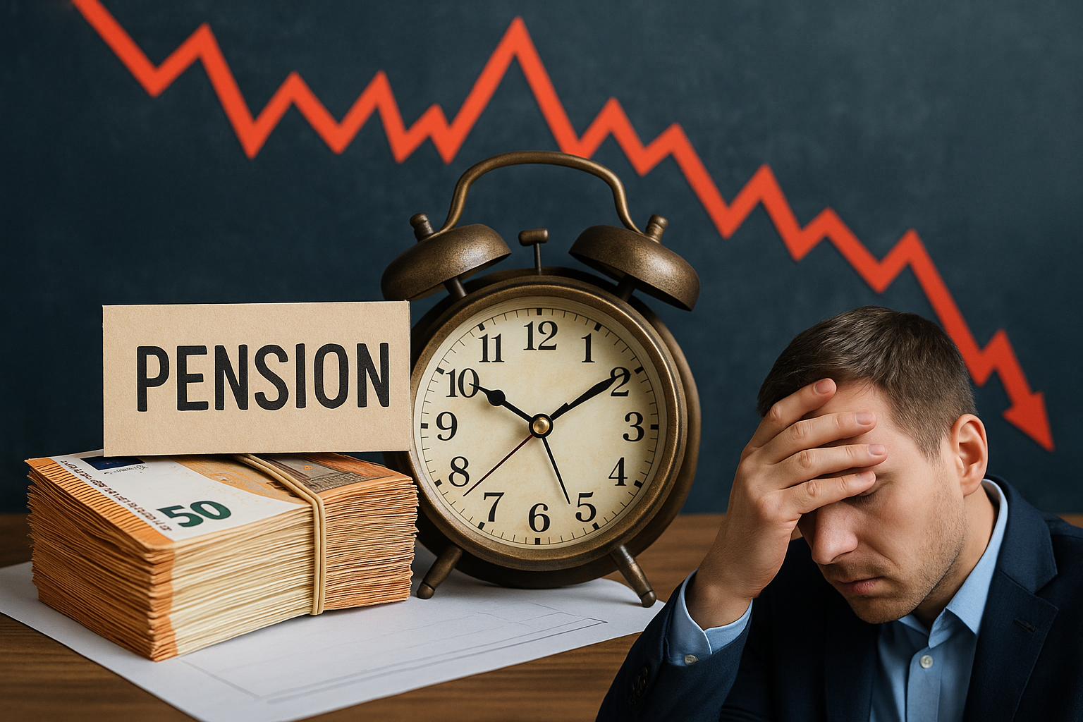 Titelbild zu „Pensions-Schock 2025: Droht uns ein Finanz-Debakel?“