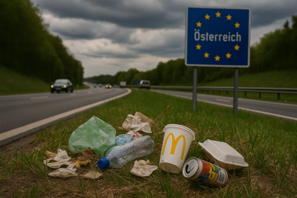 Müll-Alarm auf Österreichs Autobahnen: Die schockierenden Zahlen!