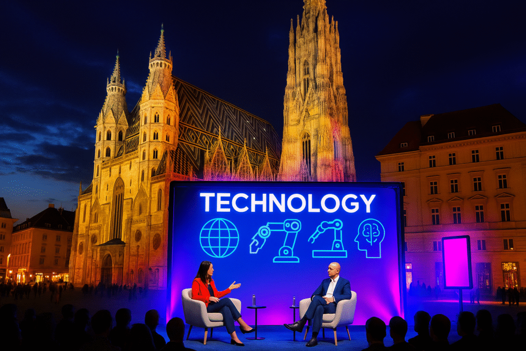 Technologie-Spektakel in Wien: Können diese Talks Österreich retten?