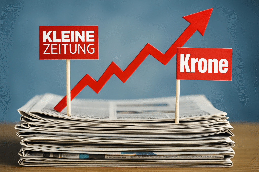 Digitale Sensation: Wie die Kleine Zeitung die Krone überholt!