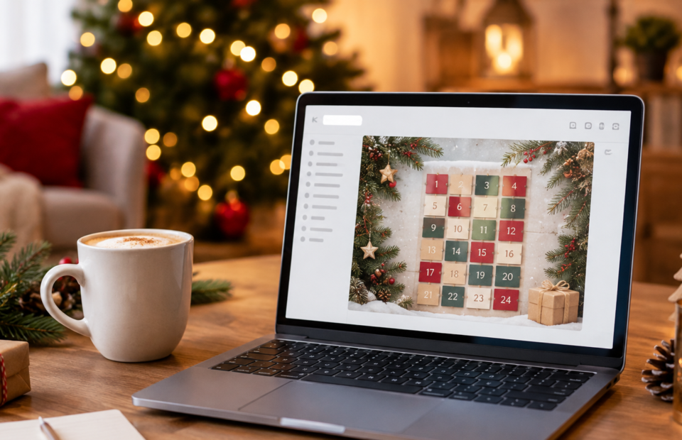 Titelbild zu „Kreative Adventskalender-Newsletter gestalten“